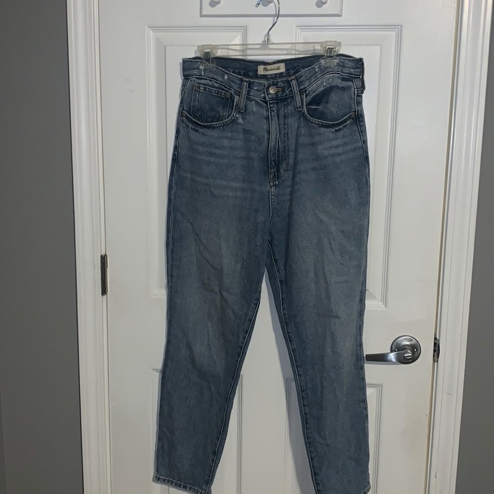 Medium-wash jean